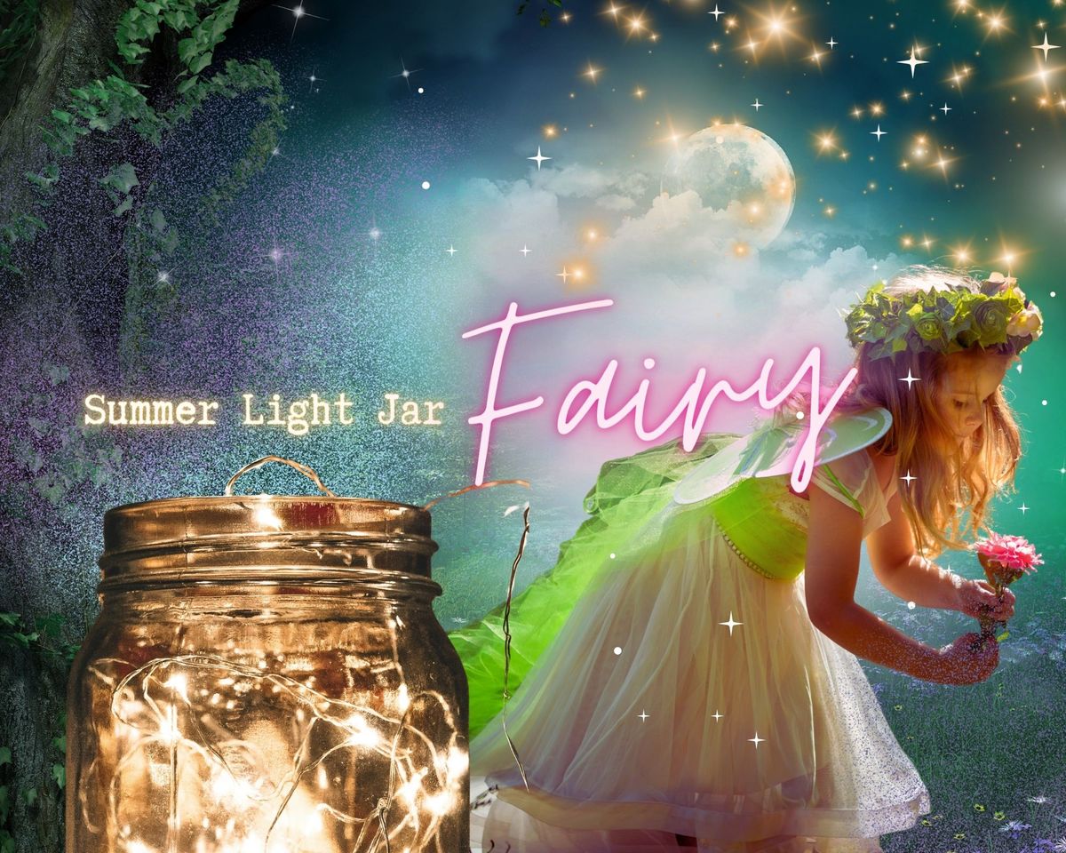 Miniature Fairy Light JAR + Fairy Wand: 23rdJuly