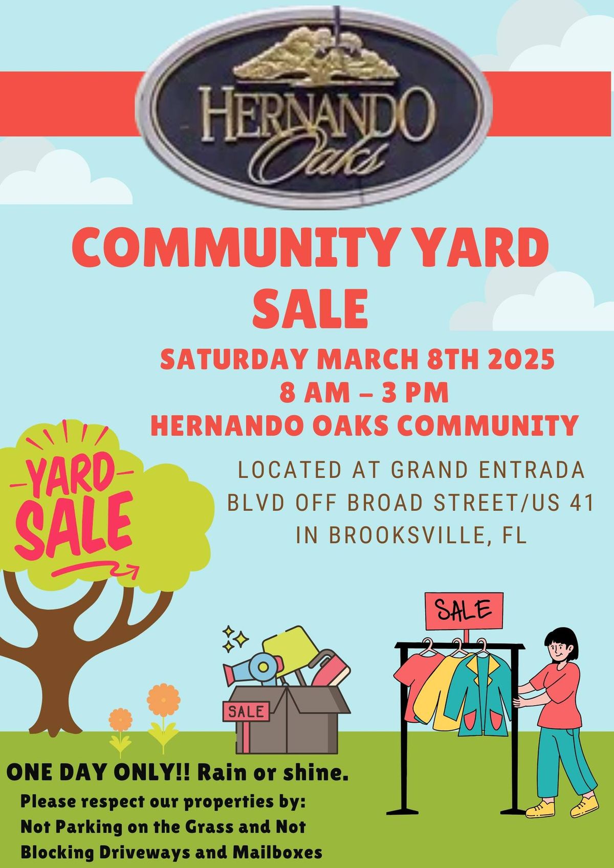 Hernando Oaks Community Yard Sale