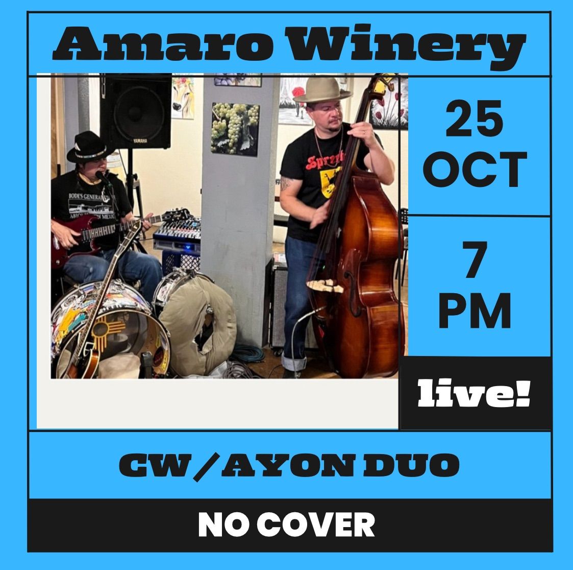 CW Ayon Duo @ Amaro Winery 