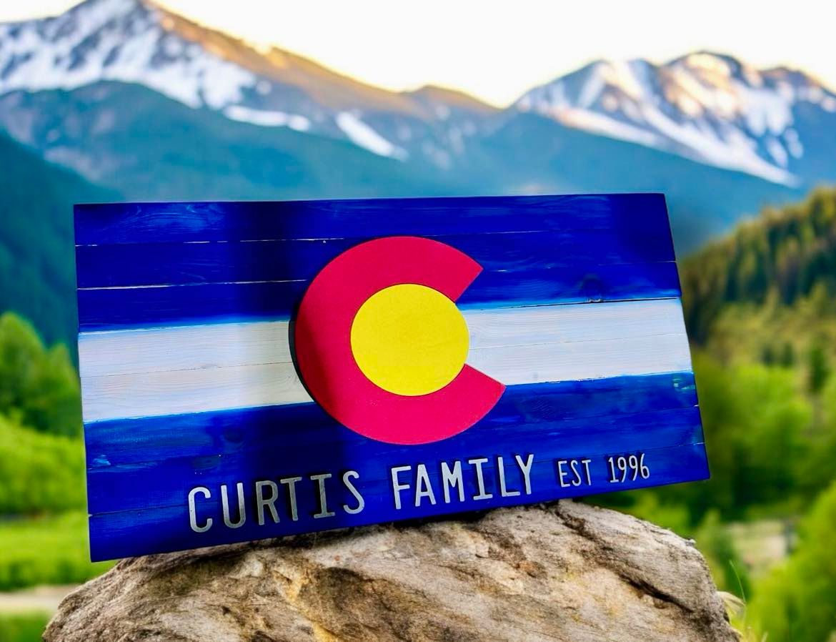 Make Your Own Custom Colorado Sign