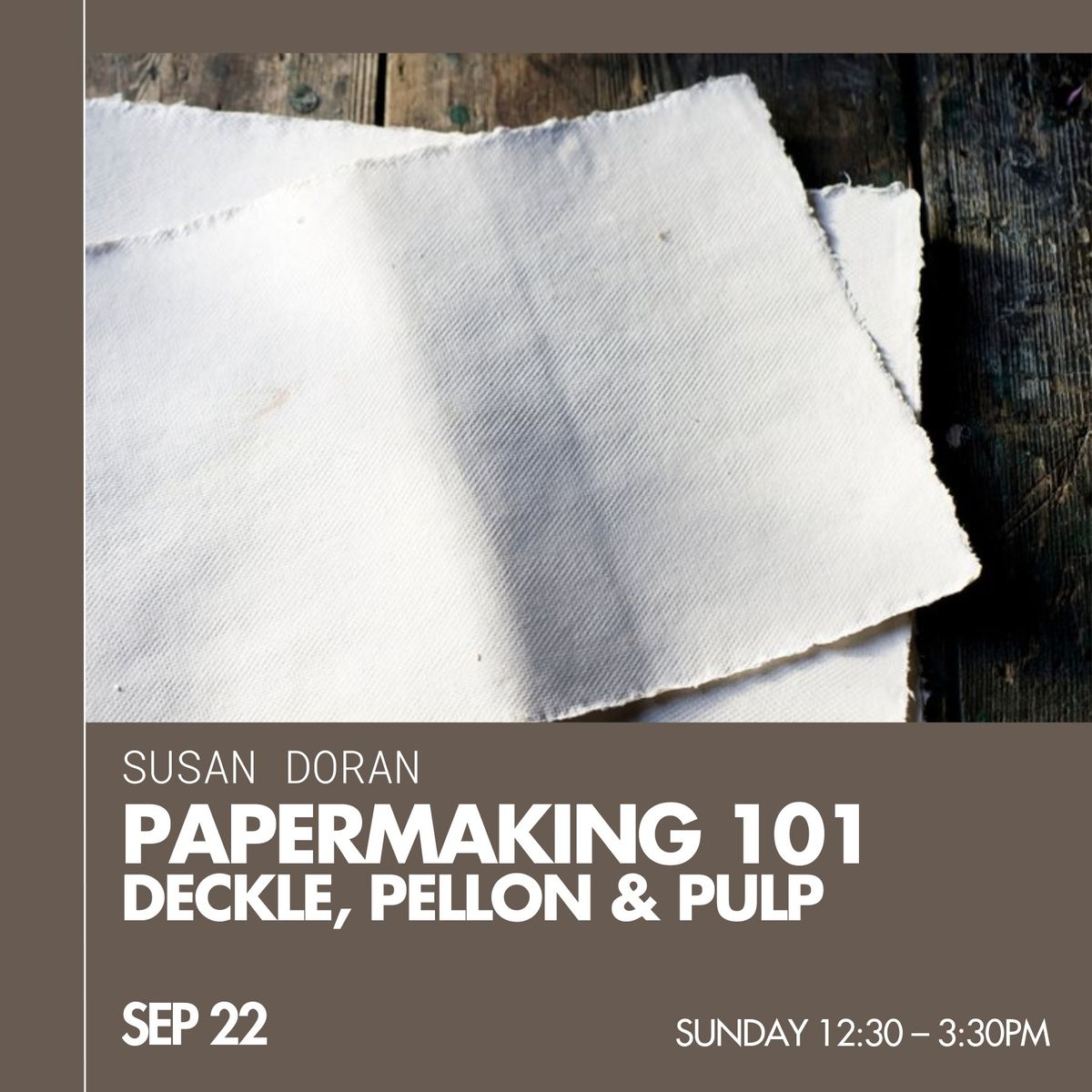 Papermaking 101: Deckle, Pellon & Pulp