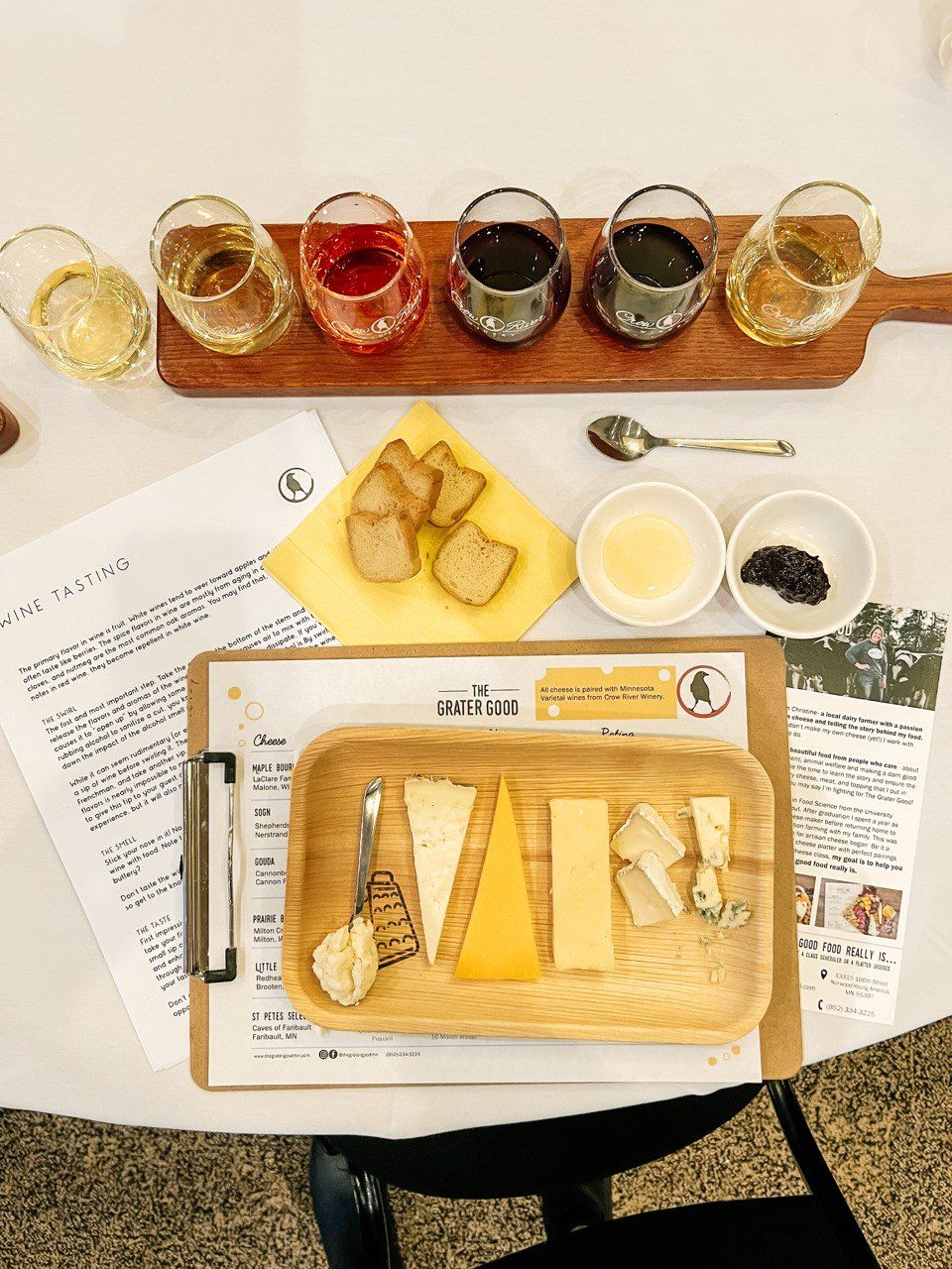 Wine and Cheese Pairing with The Grater Good