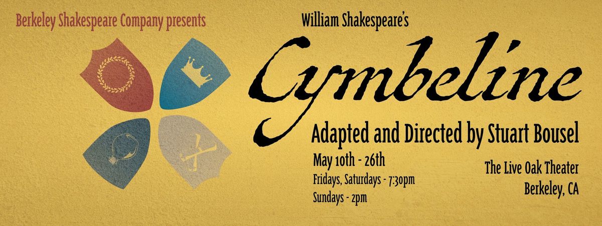 Berkeley Shakespeare Company presents: Cymbeline