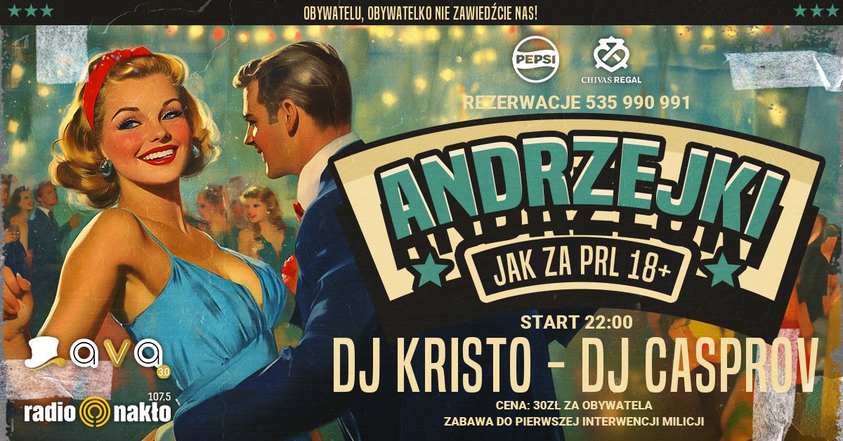 Andrzejki jak za PRL 18+