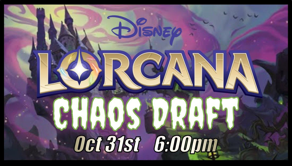 Lorcana Halloween Chaos Draft