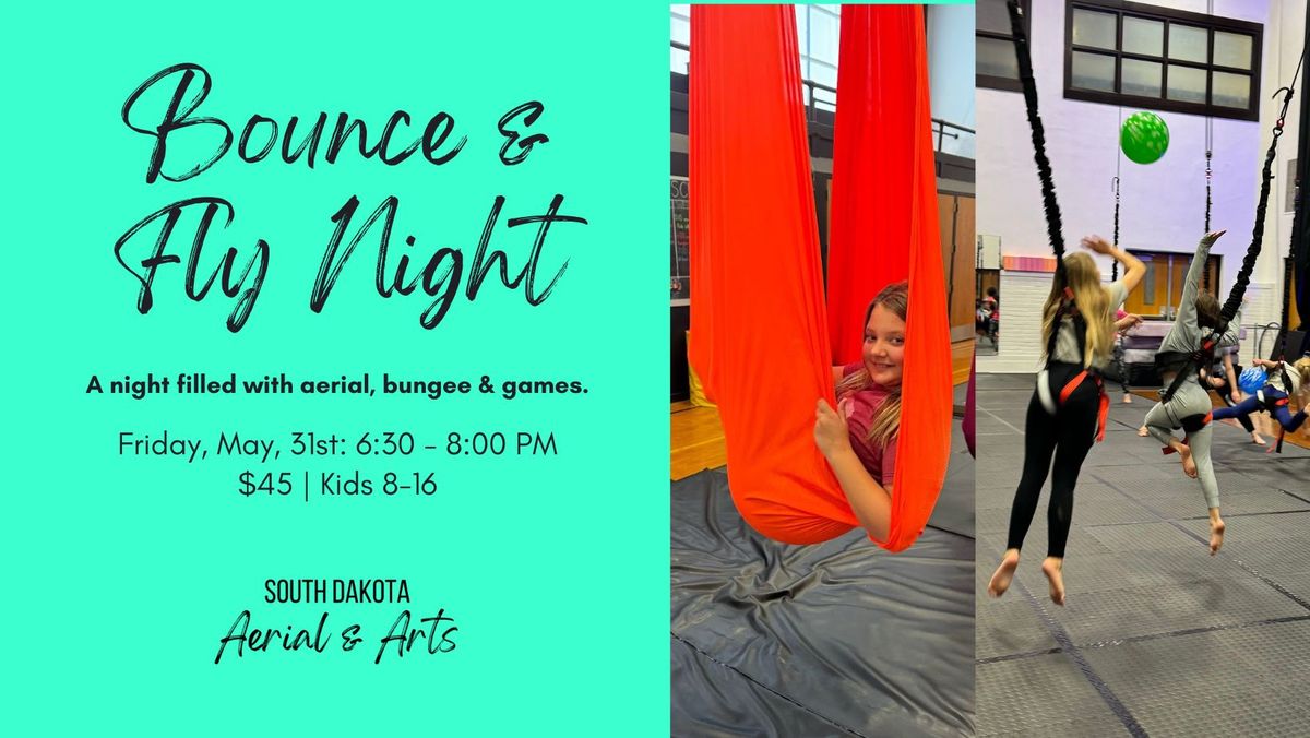 Kids Bounce & Fly Night | Special Bungee & Aerial Event (Ages 8-16)