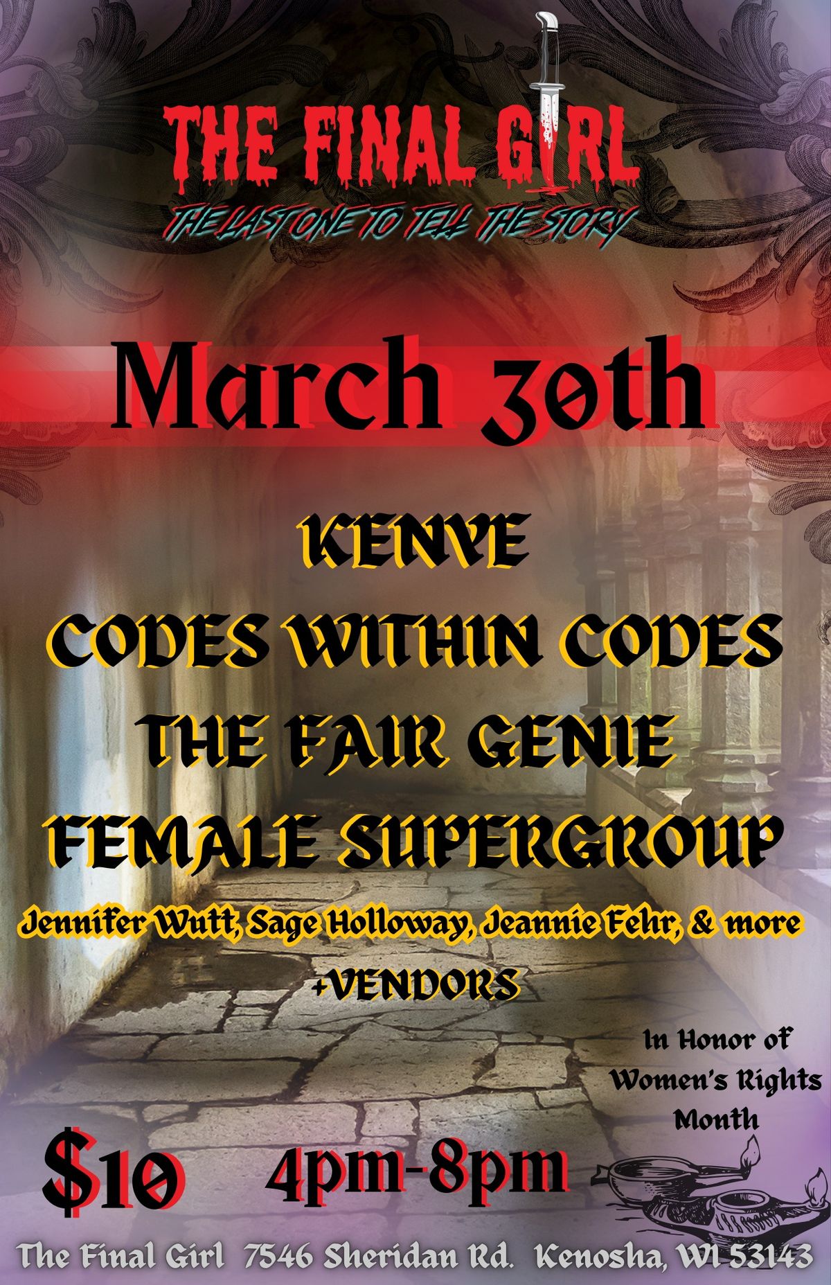 The Fair Genie Female Supergroup\/Kenye\/Codes Within Codes