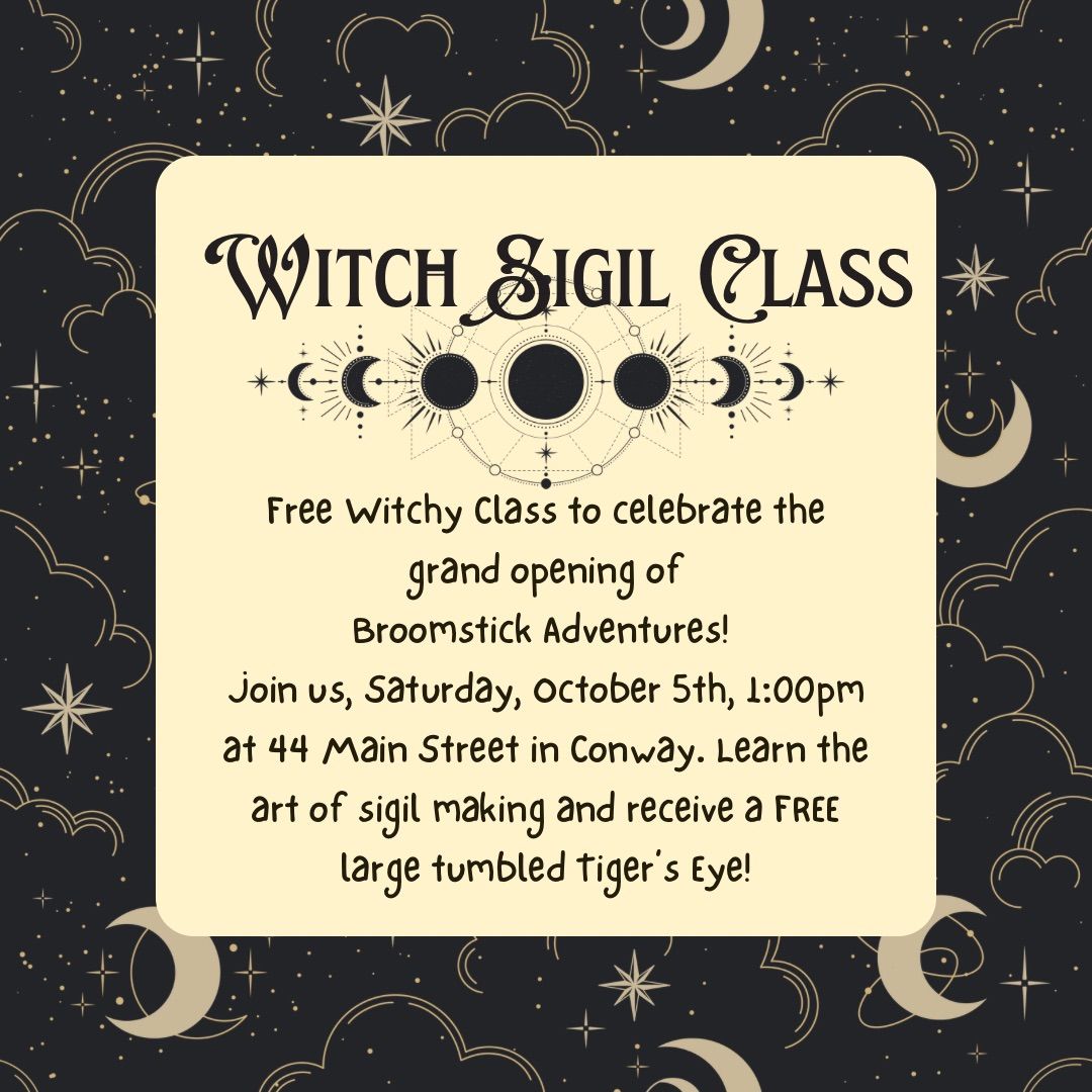 FREE Witch Sigil Class! 