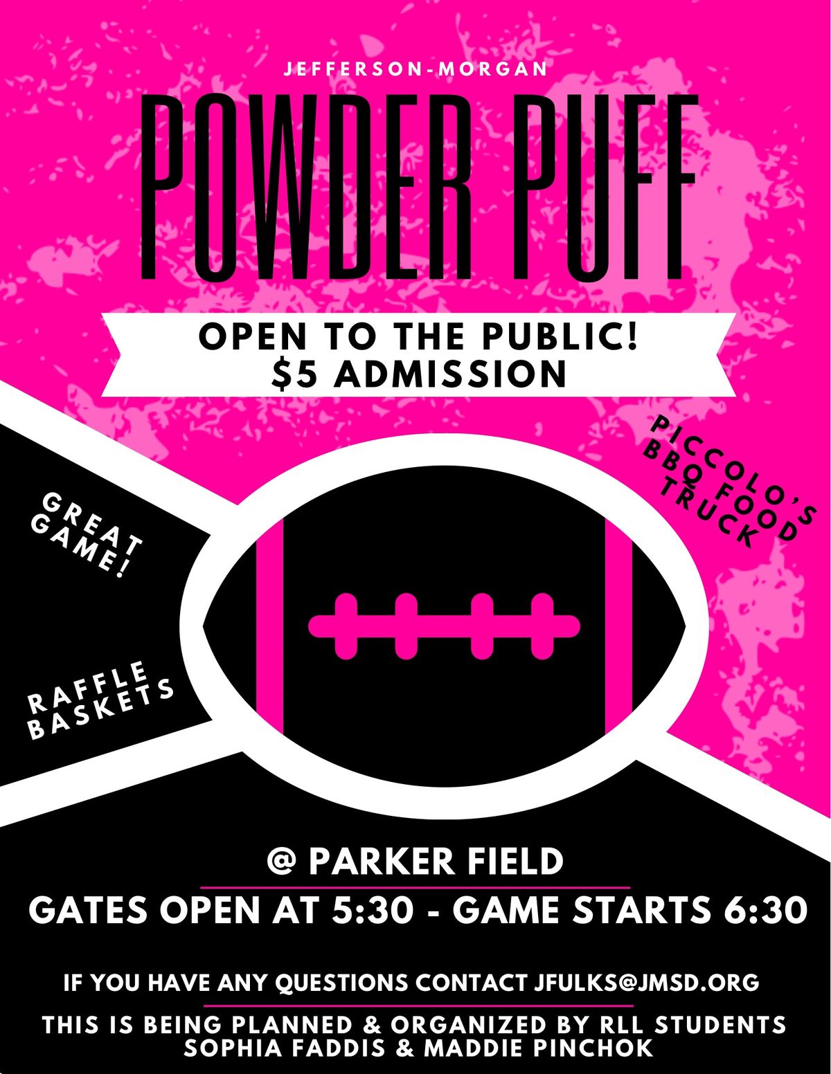 Powder Puff Football Game