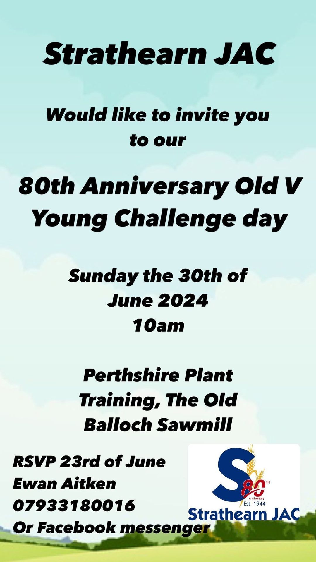 80th Old vs Young Competition Day
