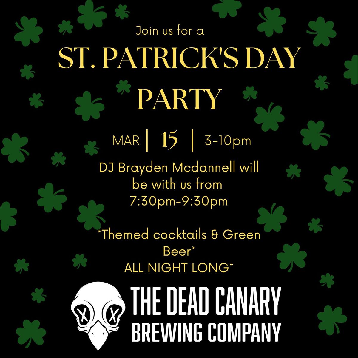 St. Patrick's Day Celebration!