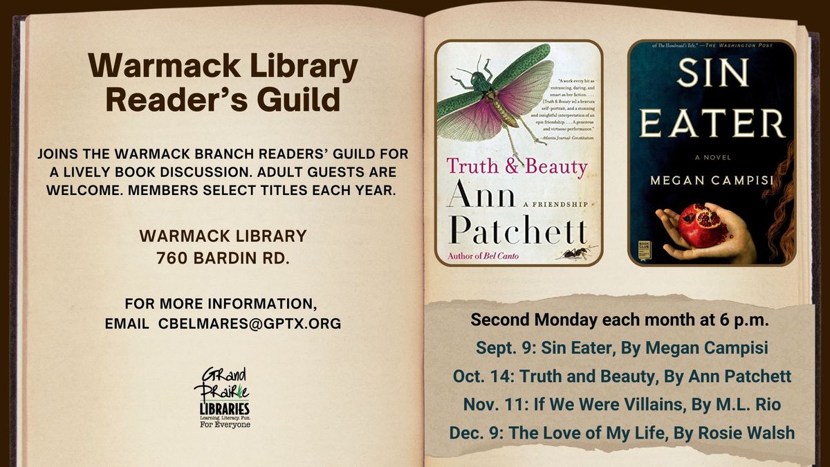 Warmack Library Readers\u2019 Guild