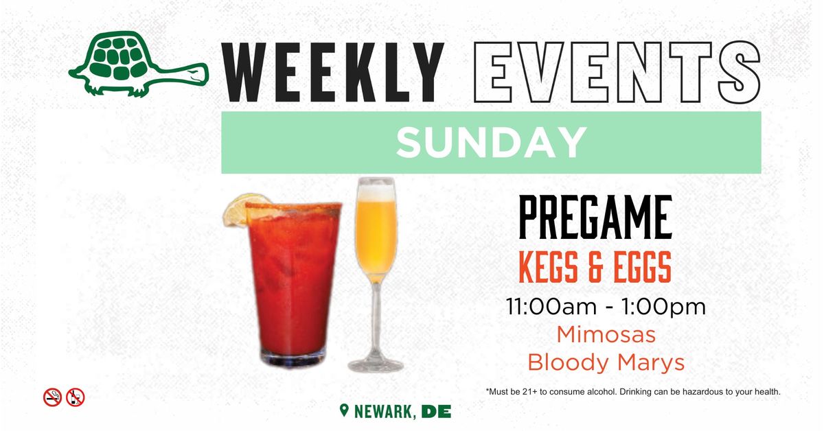 PREGAME Kegs & Eggs | Sunday