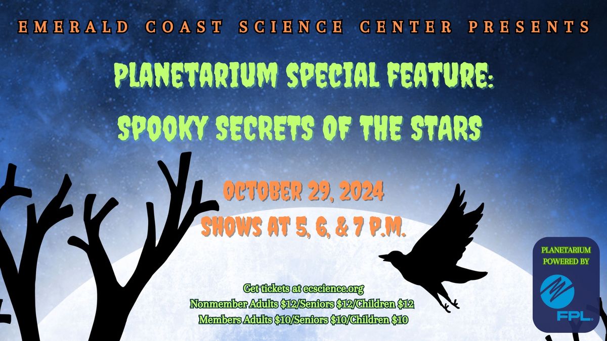 Planetarium Special Feature: Spooky Secrets of the Stars