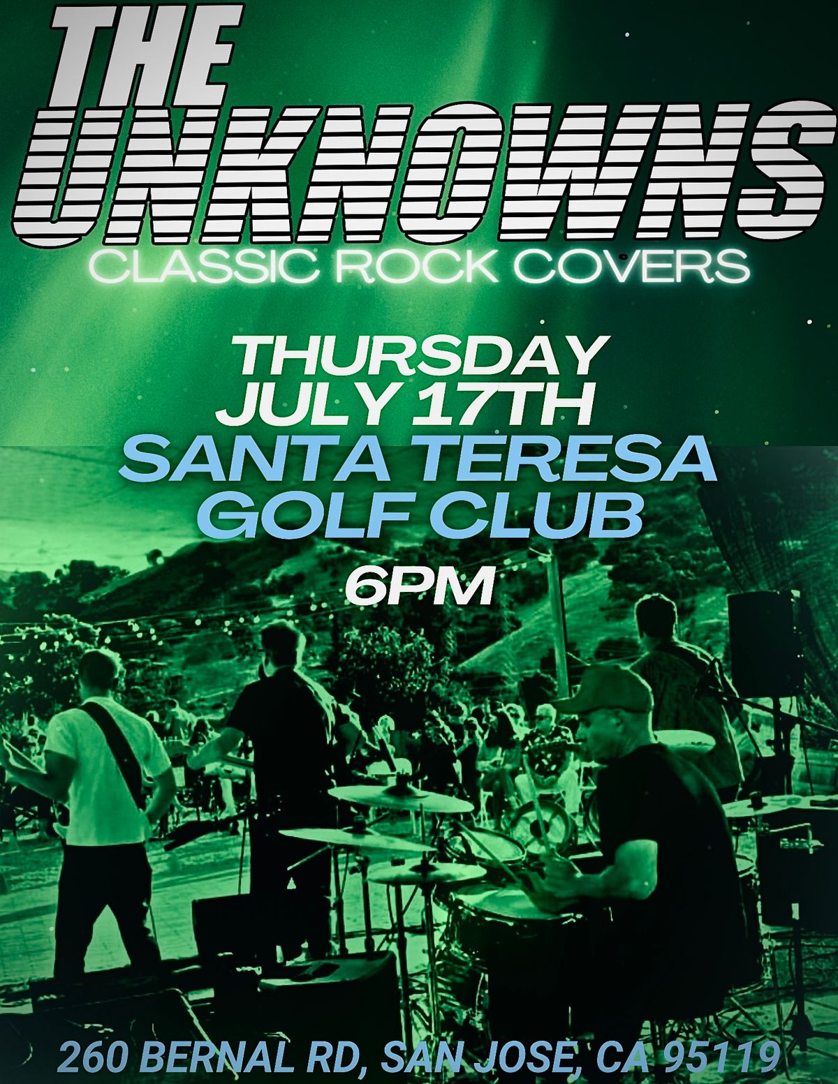 The Unknowns play Music on the Hill