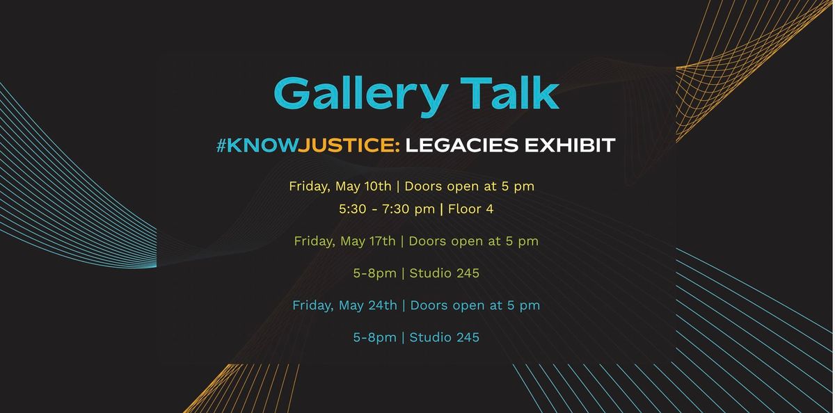#KNOWJUSTICE: Legacies - Body, Self, Nature: Mapping Our Own Awareness