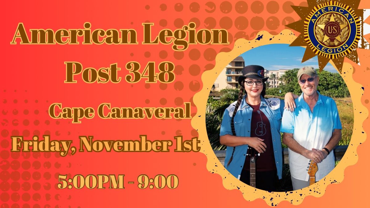 Campbell & Cross at Cape Canaveral American Legion, November 1st!