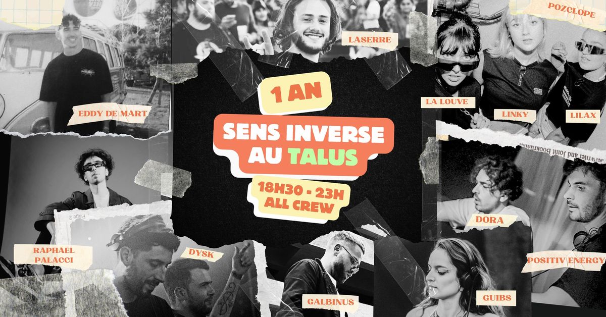 SENS INVERSE F\u00caTE SES 1 AN AU TALUS