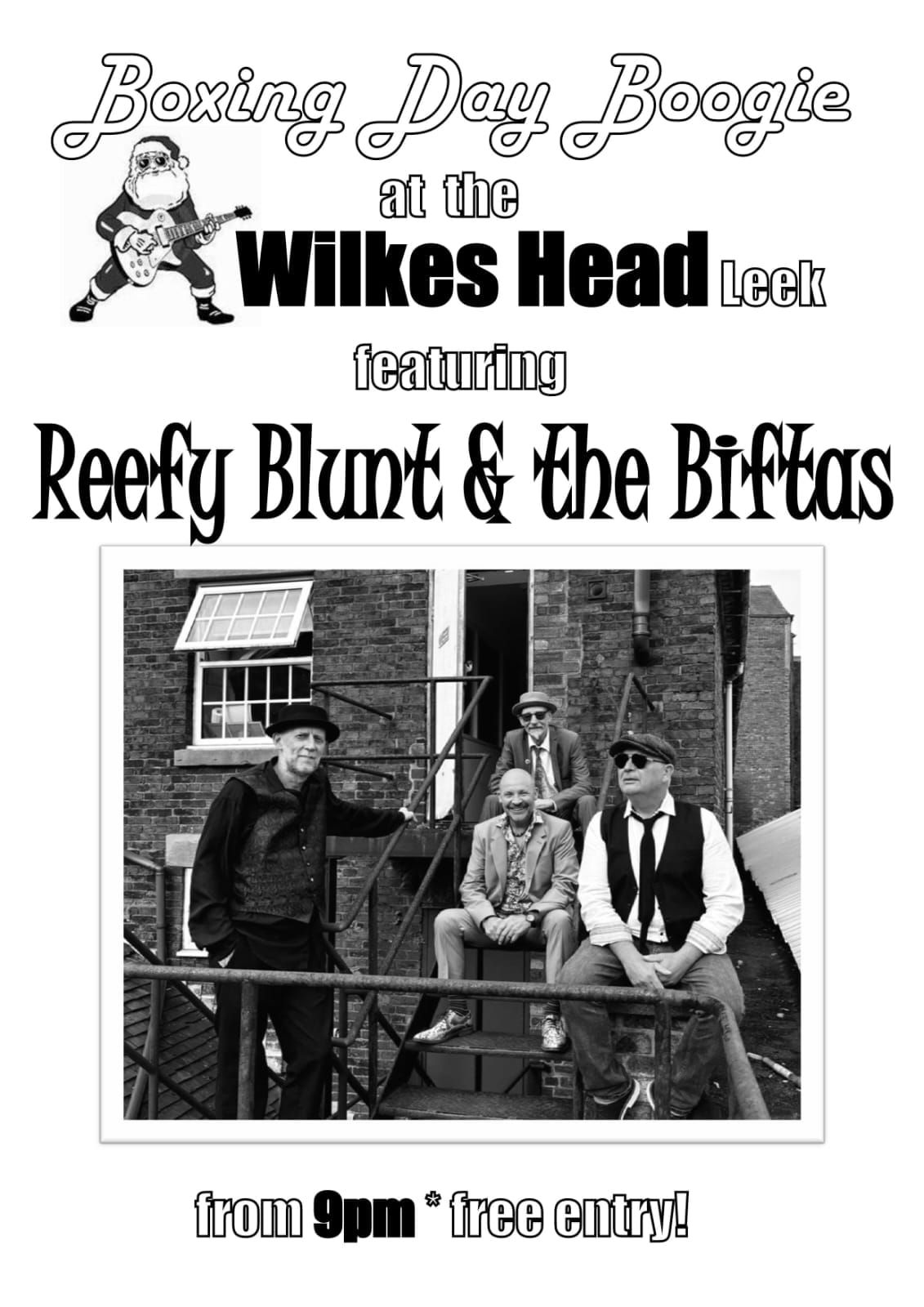 Reefy Blunt & The Biftas Live at The Wilkes Head