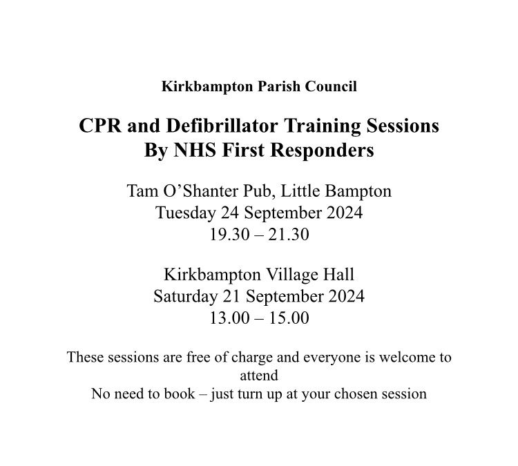 CPR and Defibrillator Training 