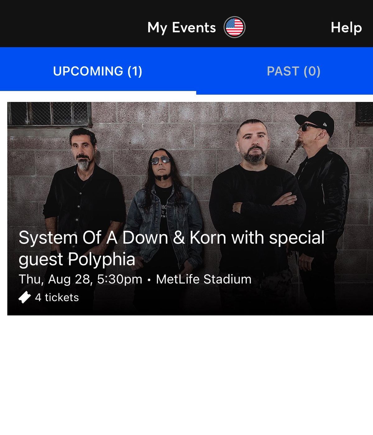 System of A Down and Korn with Polyphia at MetLife Stadium