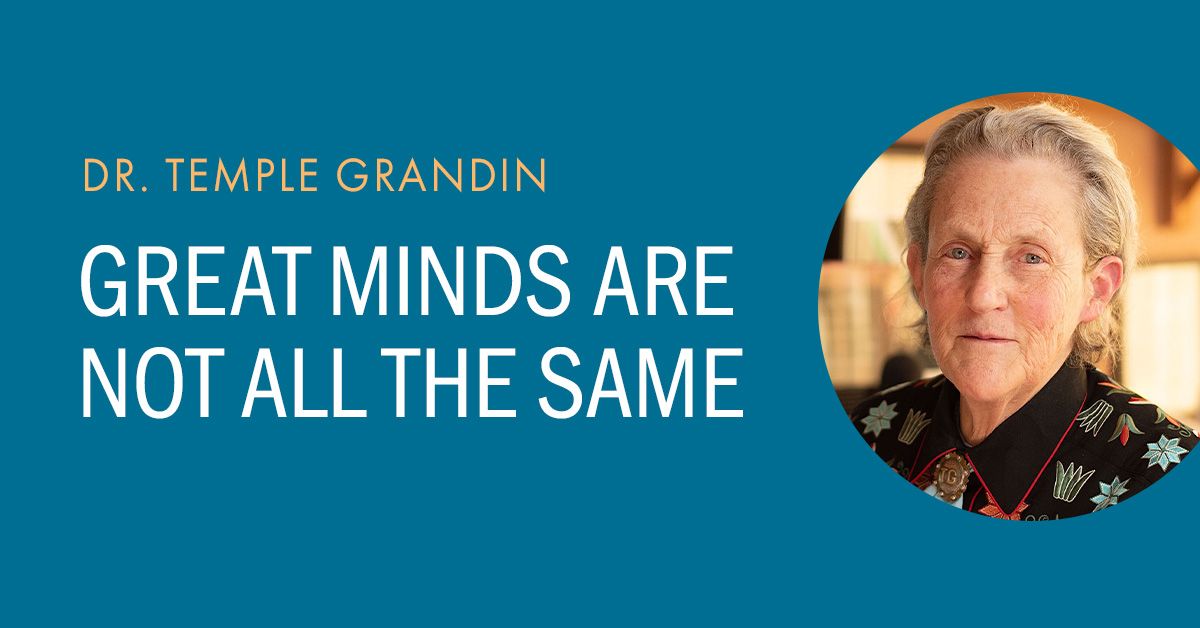 Paramount Presents: Dr. Temple Grandin \u2014 \u201cGreat Minds Are Not All the Same\u201d
