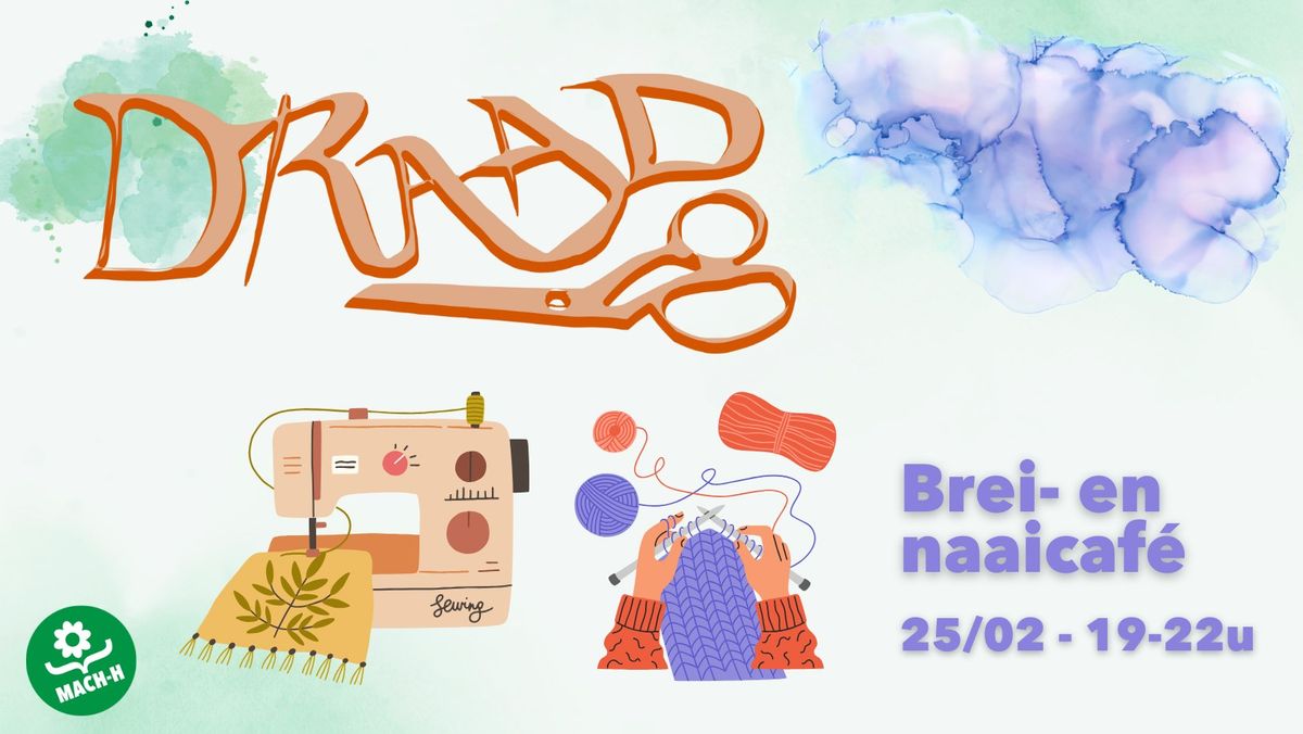 Brei- en naaicaf\u00e9 met DRAAD