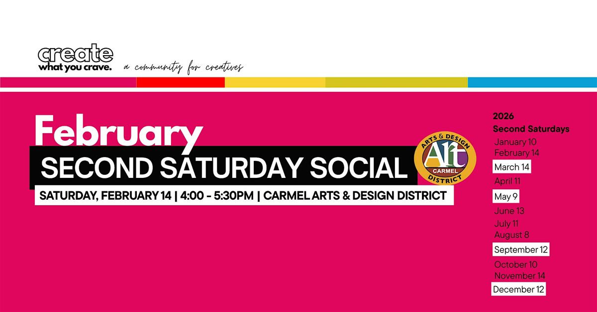 February Second Saturday Social - Creative Meetup
