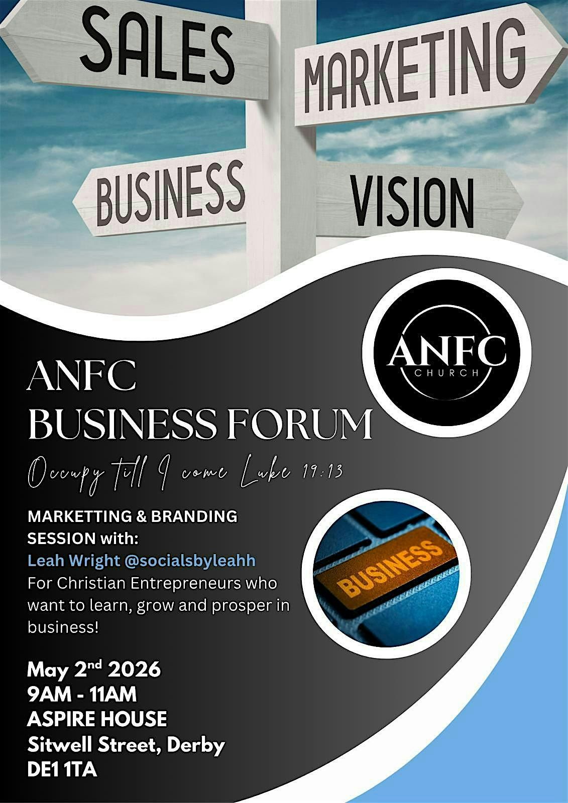 ANFC BUSINESS FORUM - BUILD YOUR BRAND - MARKETING & VISIBILITY