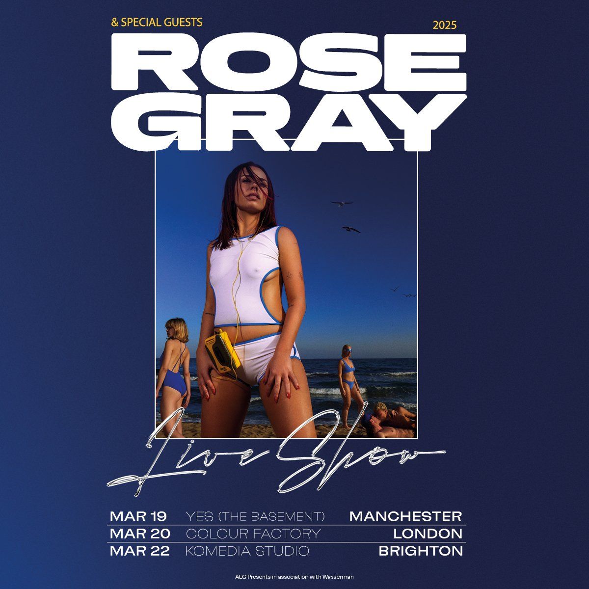Rose Gray Manchester Tickets
