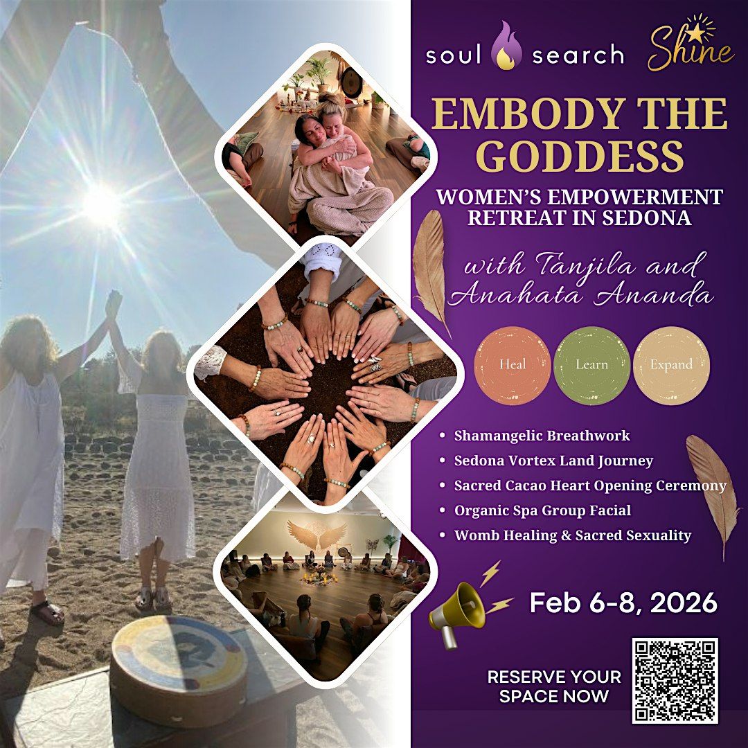 Embody the Goddess: Women\u2019s Empowerment Retreat in Sedona