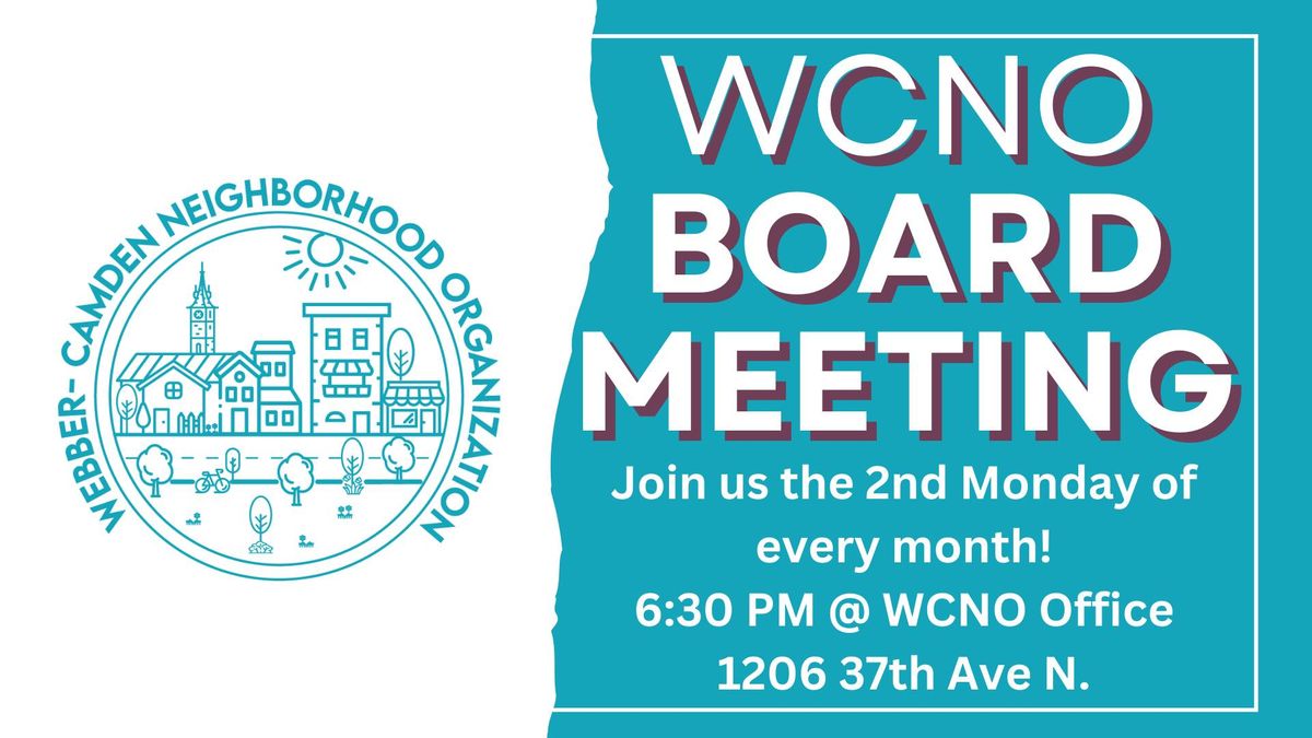 WCNO Board Meeting 