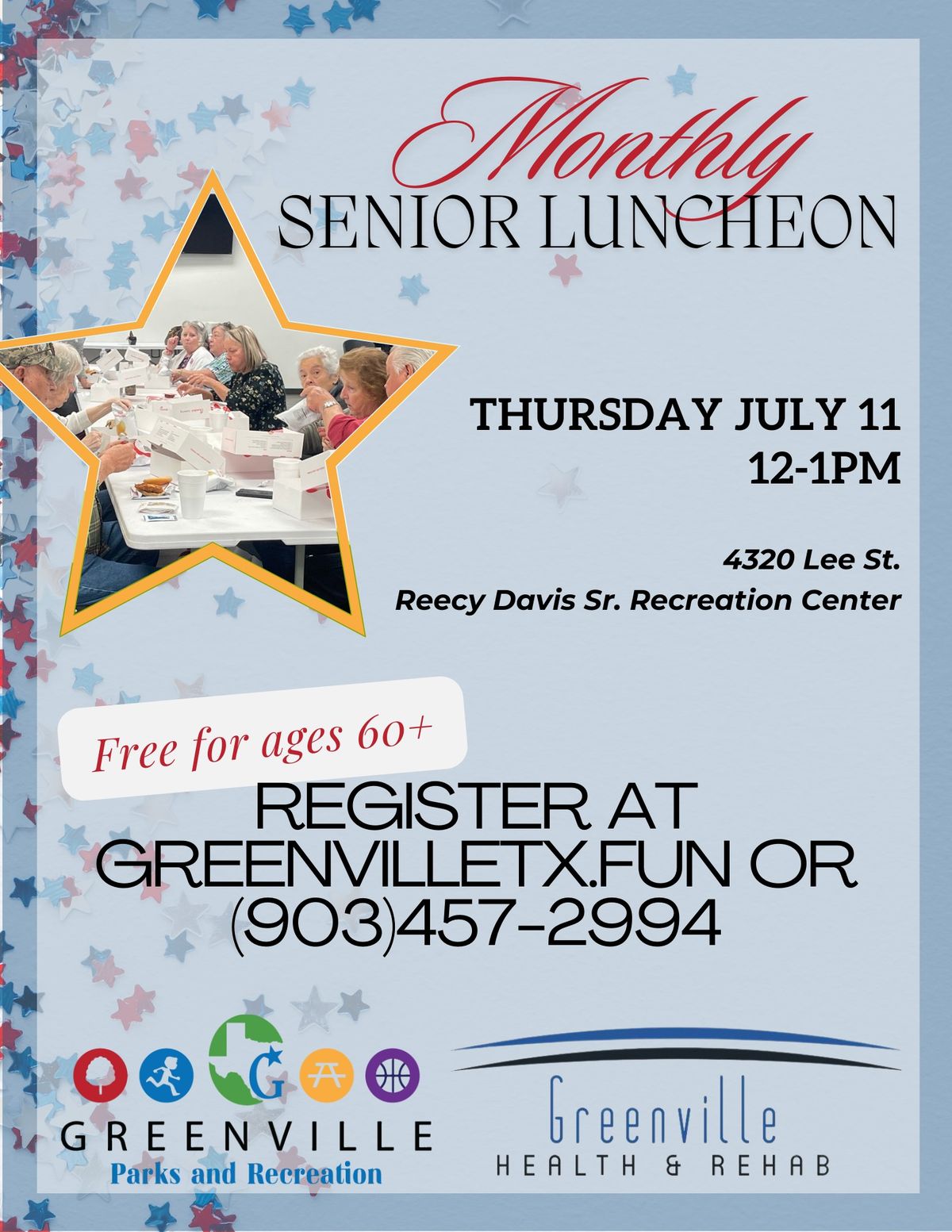 July Senior Luncheon