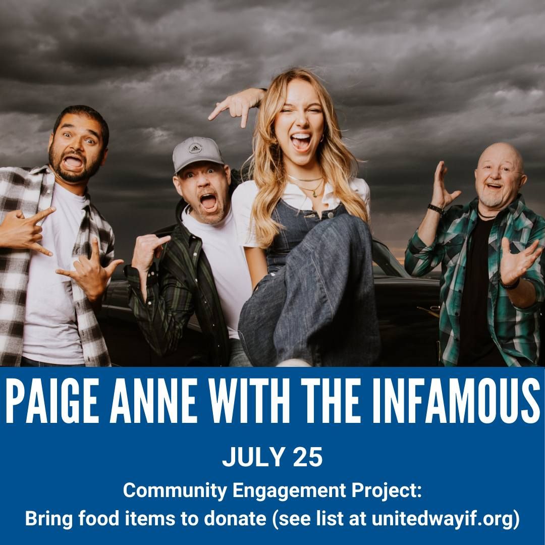 LIVE United Summer Concert Series: Paige Anne with the Infamous