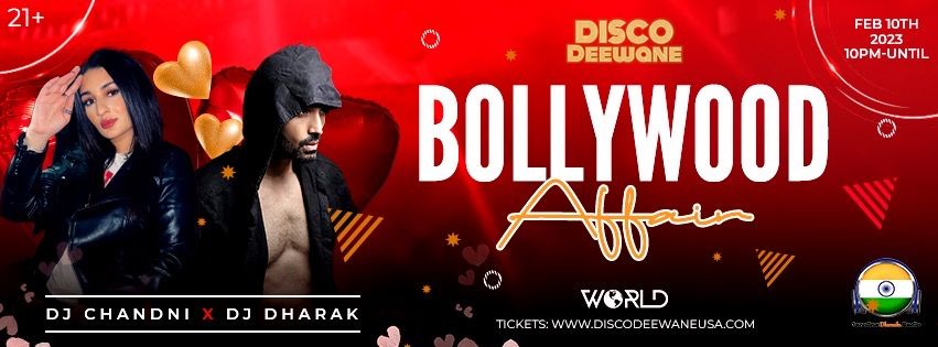 Bollywood Affair  Ft. DJ CHANDNI X DJ DHARAK