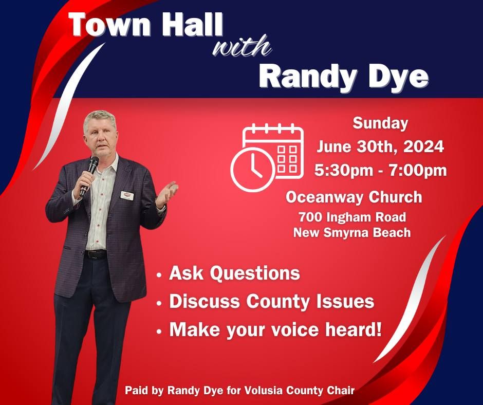 Town Hall with Randy Dye