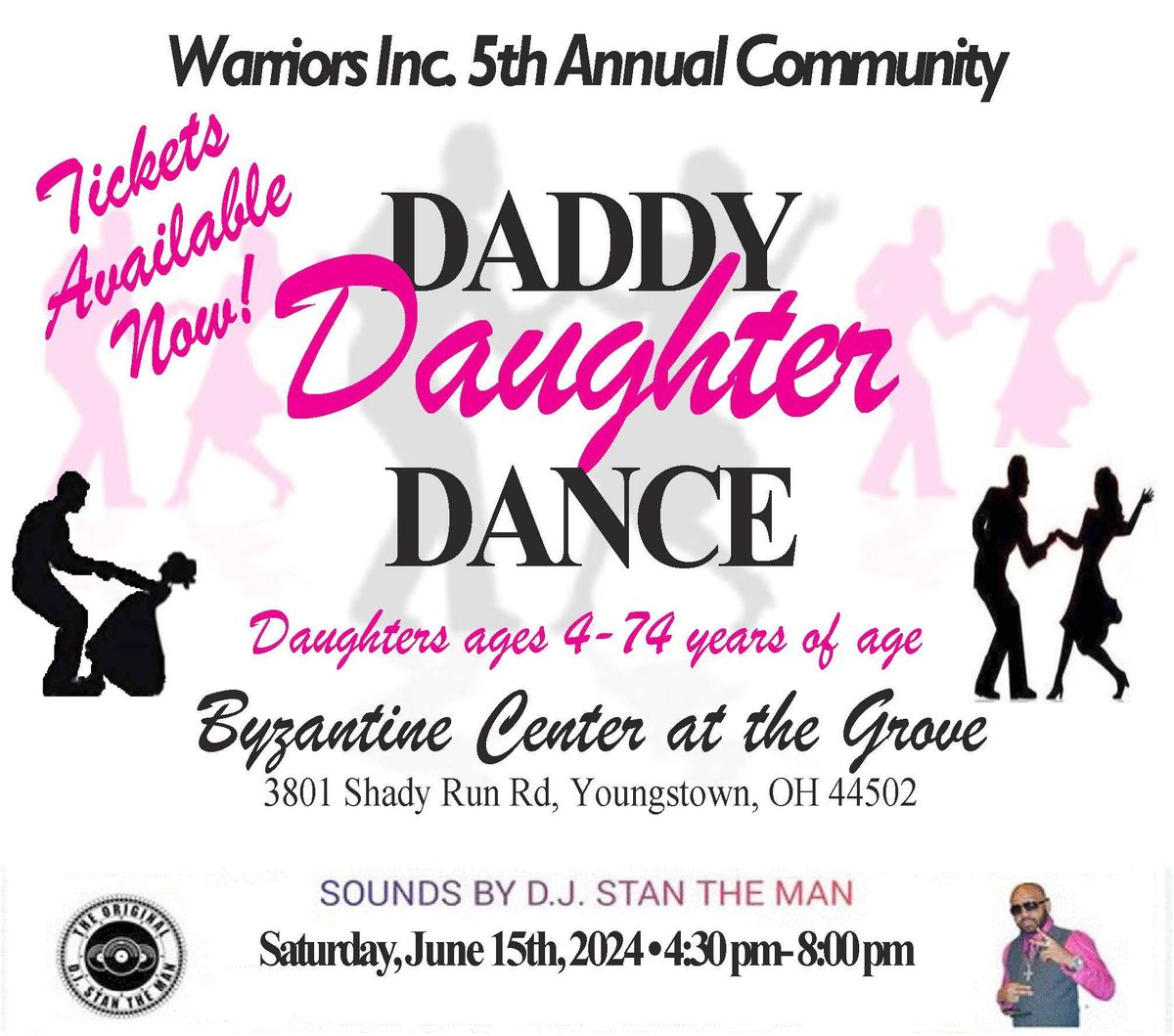Warriors Inc. 5th Annnual Community Daddy Daughter Dance