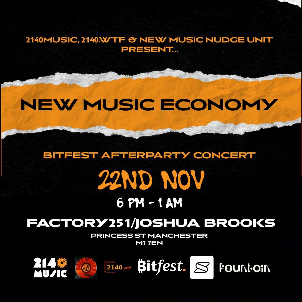 New Music Economy Afterparty @ BitFest 2025