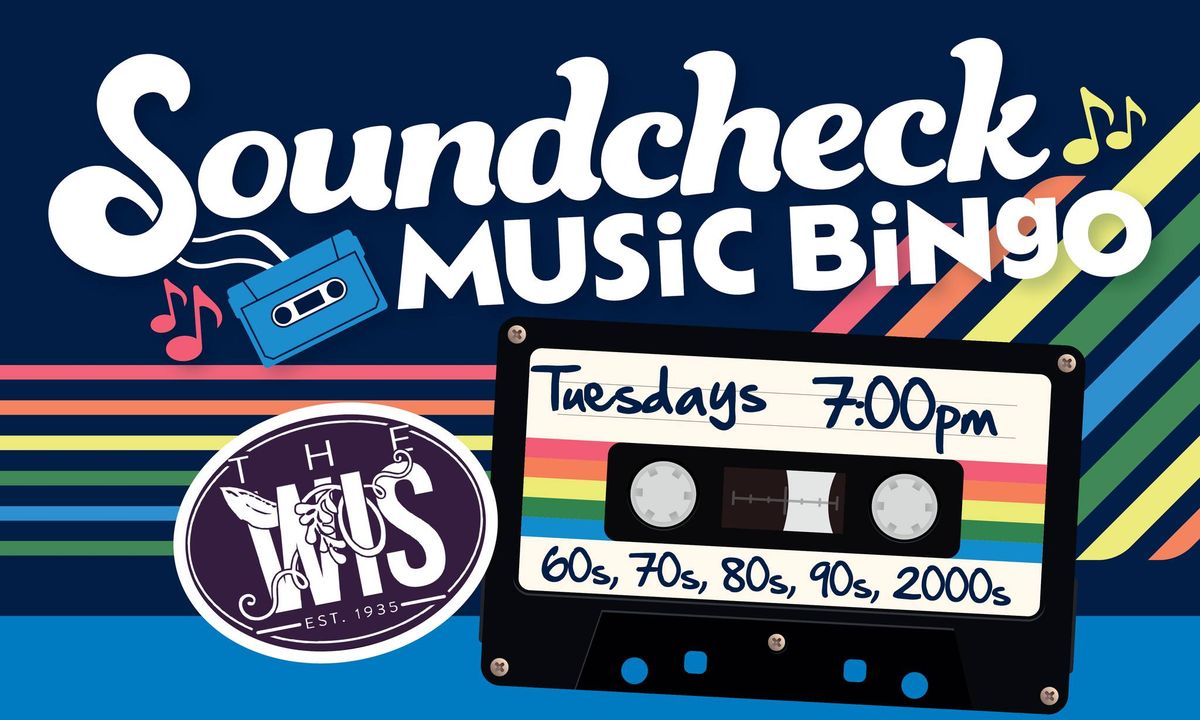 SoundCheck Music Bingo at Wisteria Tavern