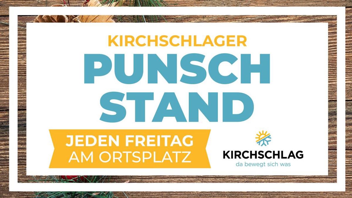 Punschstand der FF Kirchschlag