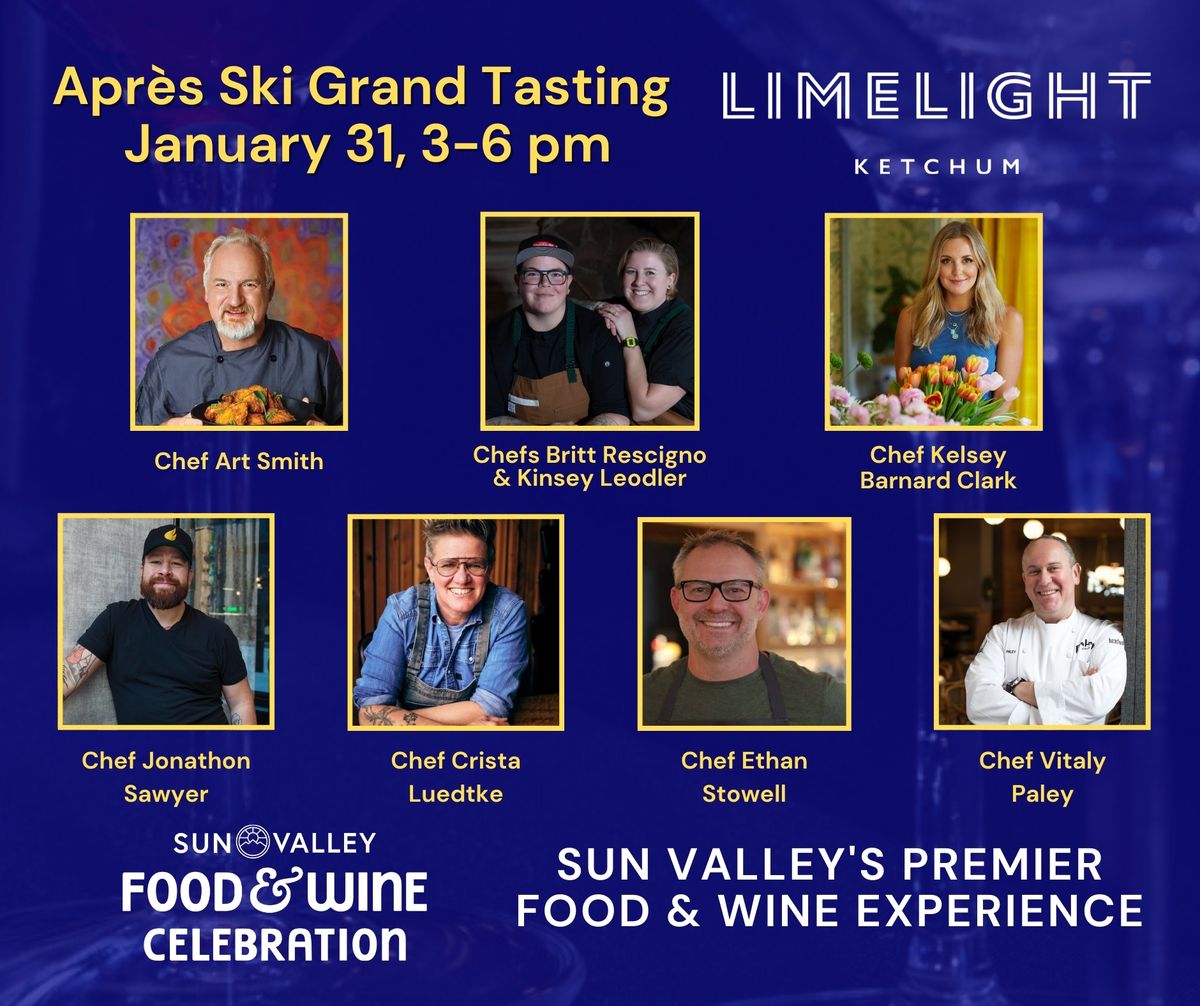 The Perfect Stocking Stuffer - Tickets to the Apr\u00e8s Ski Grand Tasting January 31st!