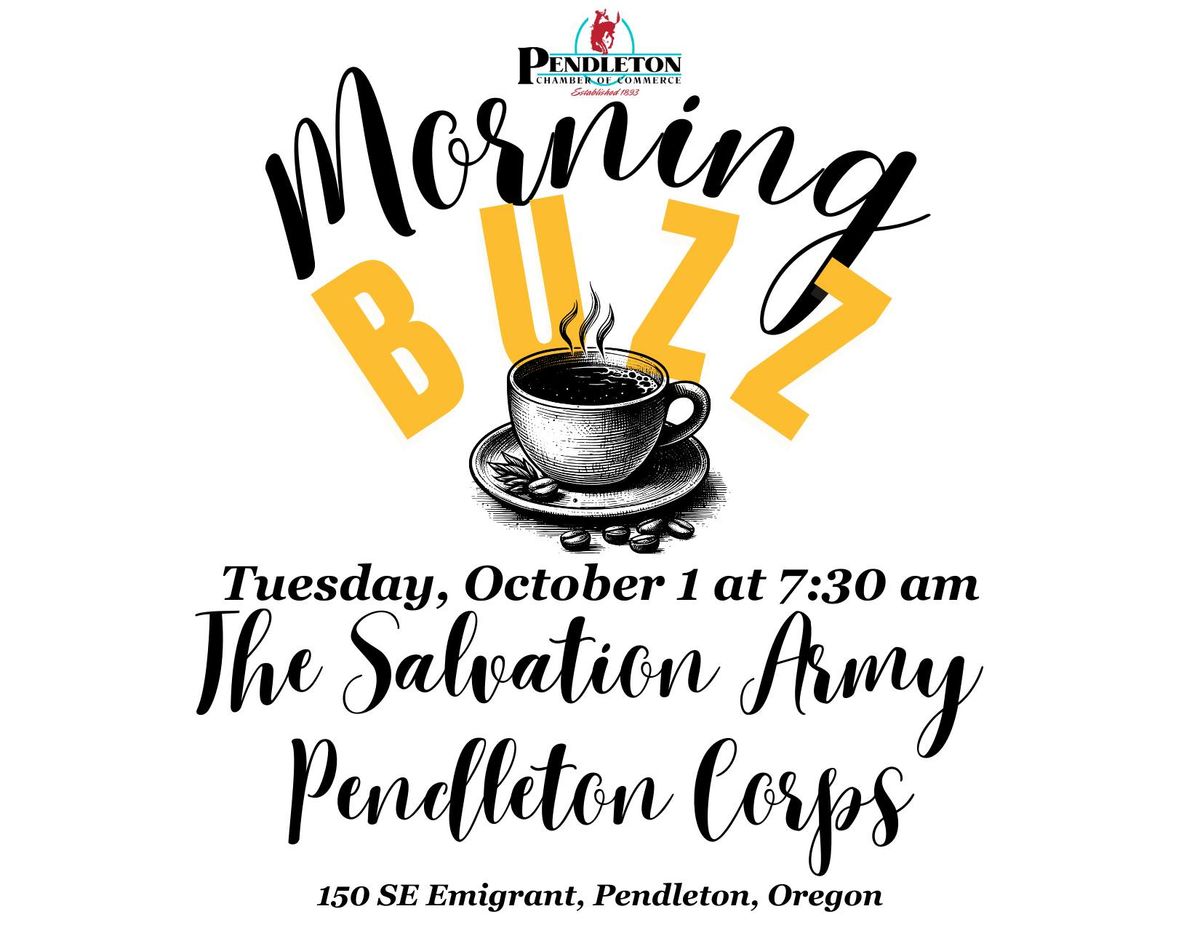 Morning Buzz hosted by The Salvation Army 