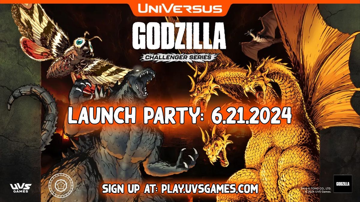 Universus: Godzilla Challenger Series Launch Event