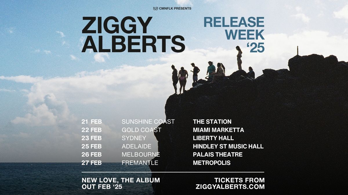 Ziggy Alberts - Metropolis, Fremantle (18+)