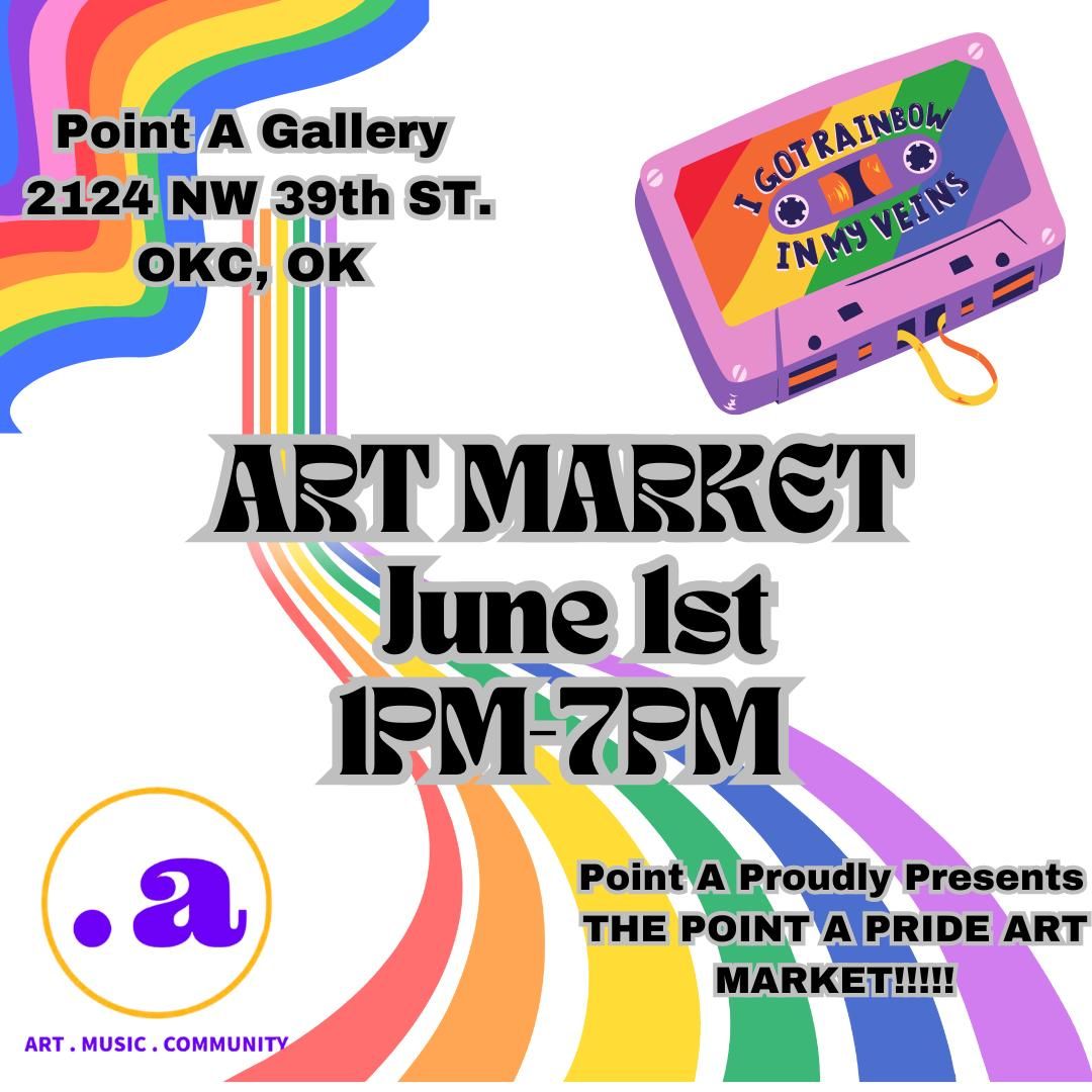 Art Vendor Market Saturday June 1st Pride Edition