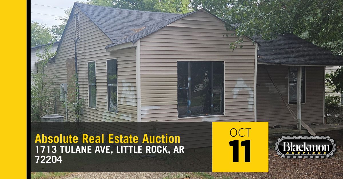 Absolute Real Estate Auction: Little Rock