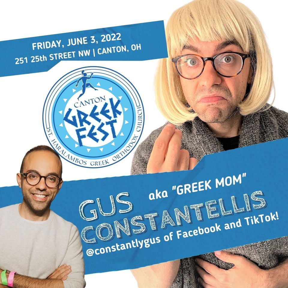 Gus Constantellis Comedy Show, Canton Greek Fest, 3 June 2022