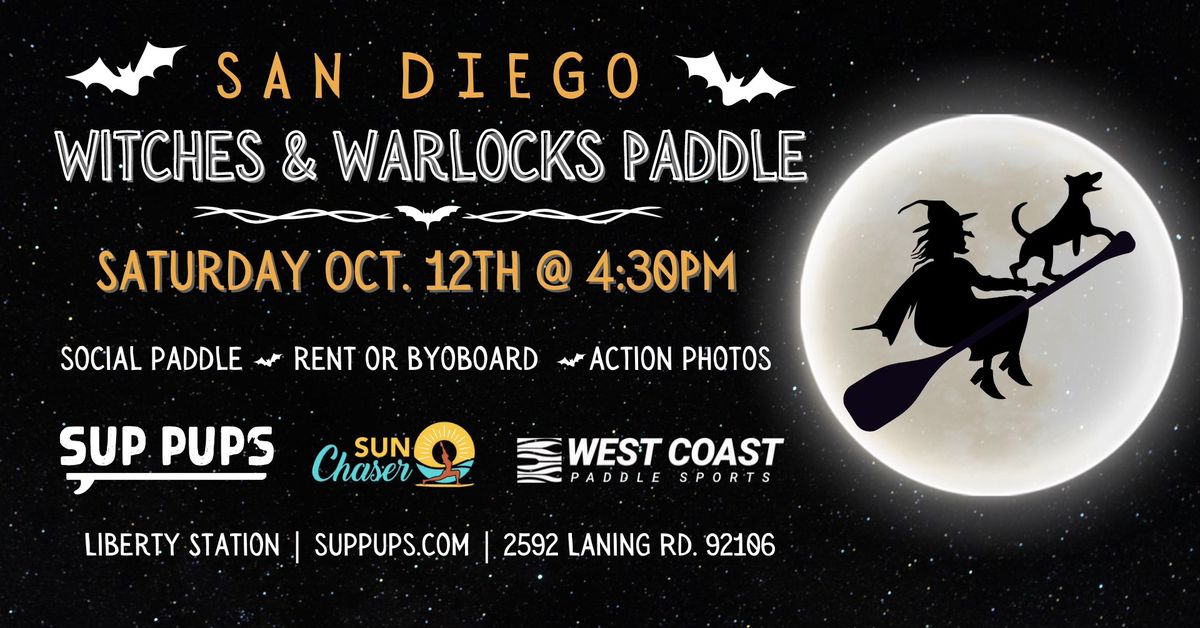 San Diego Witches & Warlocks Paddle