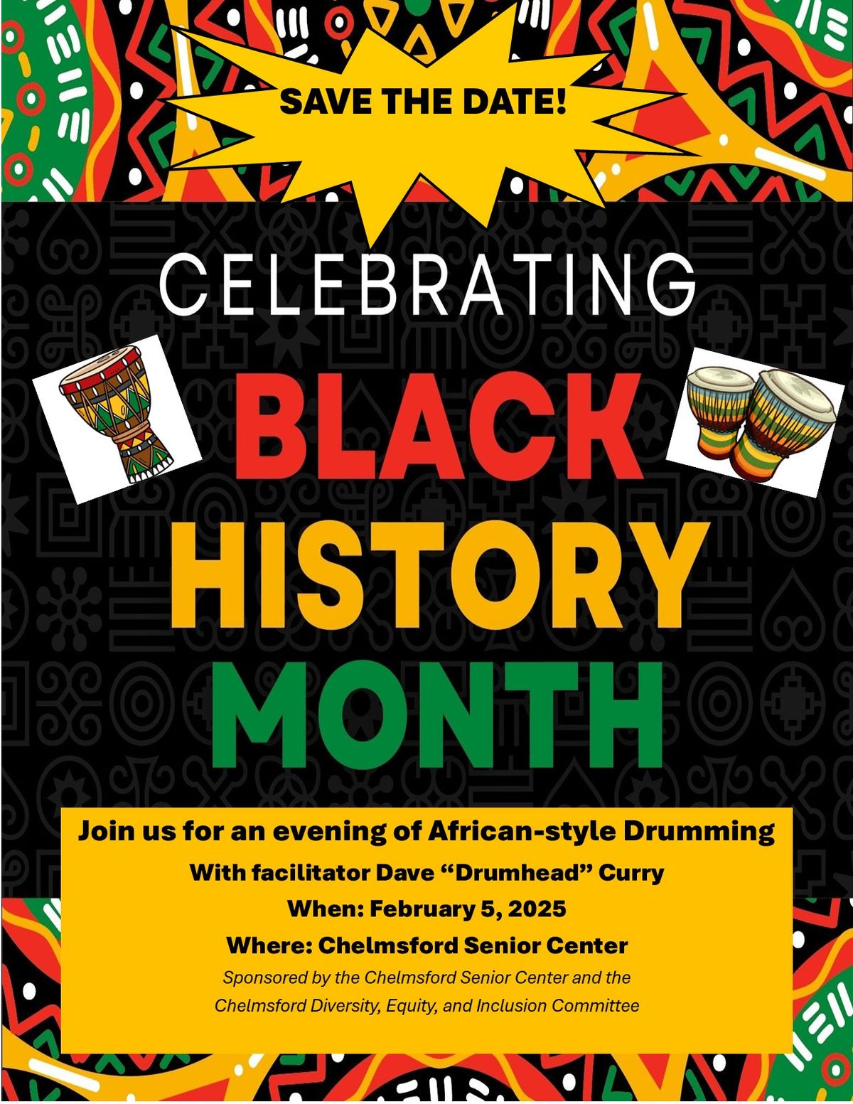 Black History Month - African Style Drumming