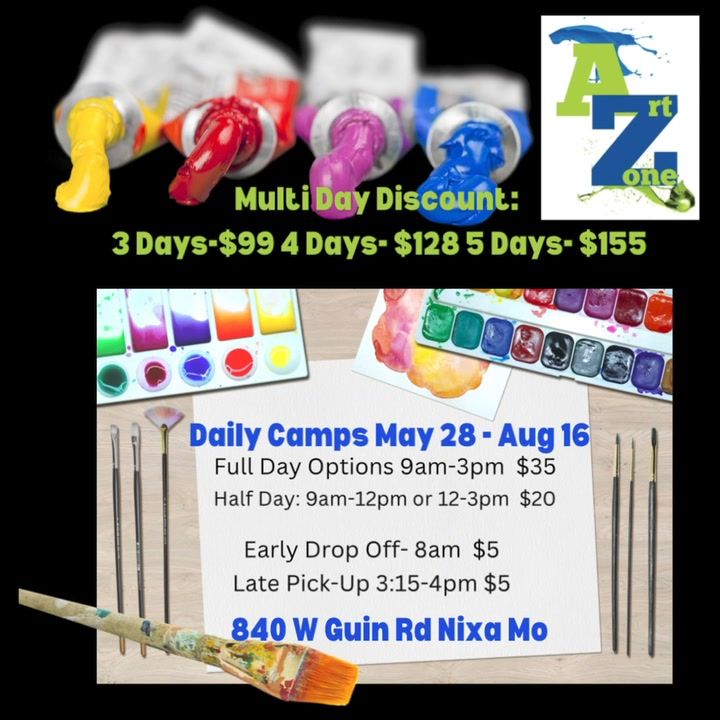 Summer Camps Sale- Aug